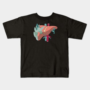 Medicine Design Liver Kids T-Shirt